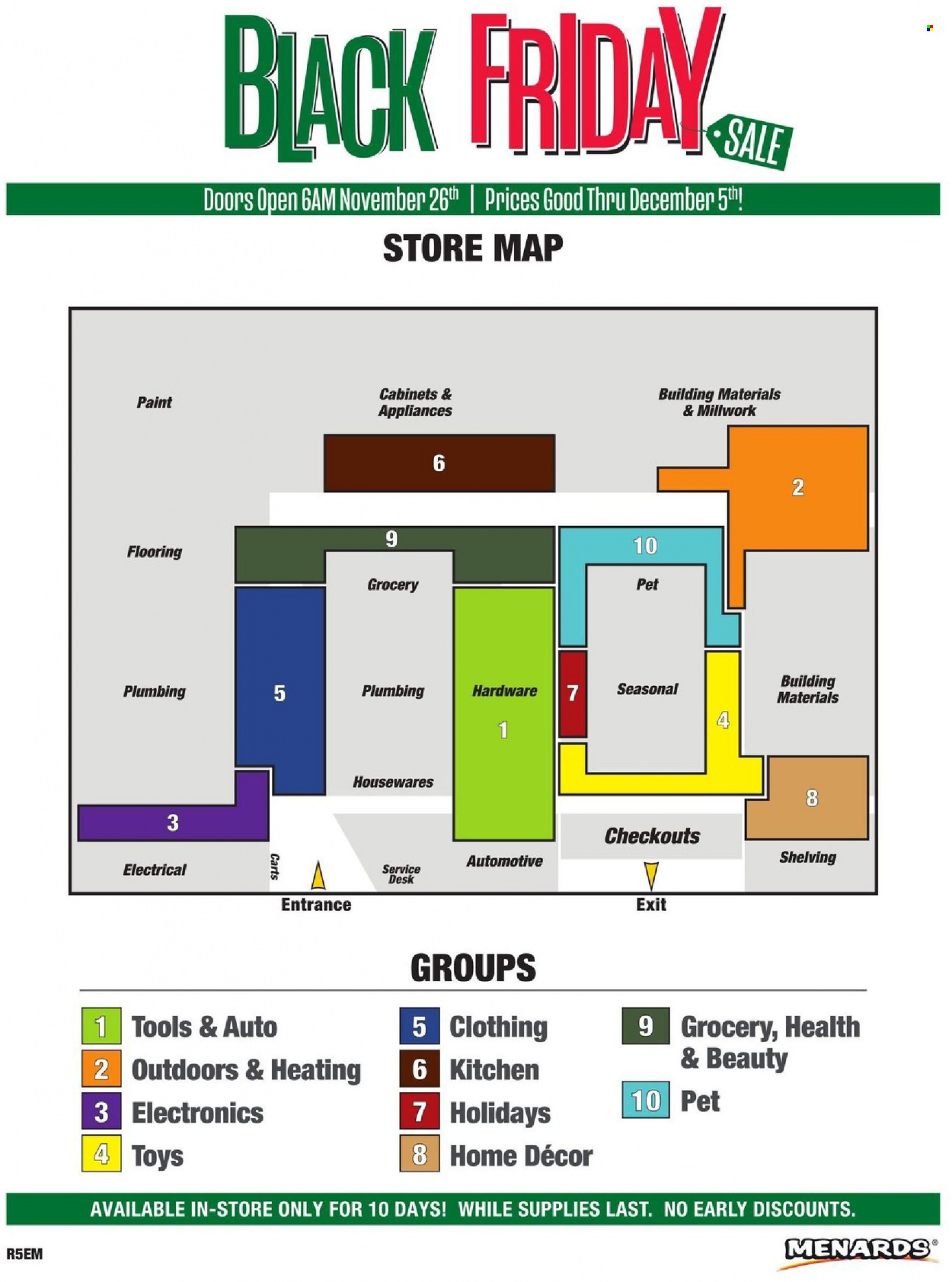 Menards ad - 11/26/2021 - 12/05/2021. Page 2