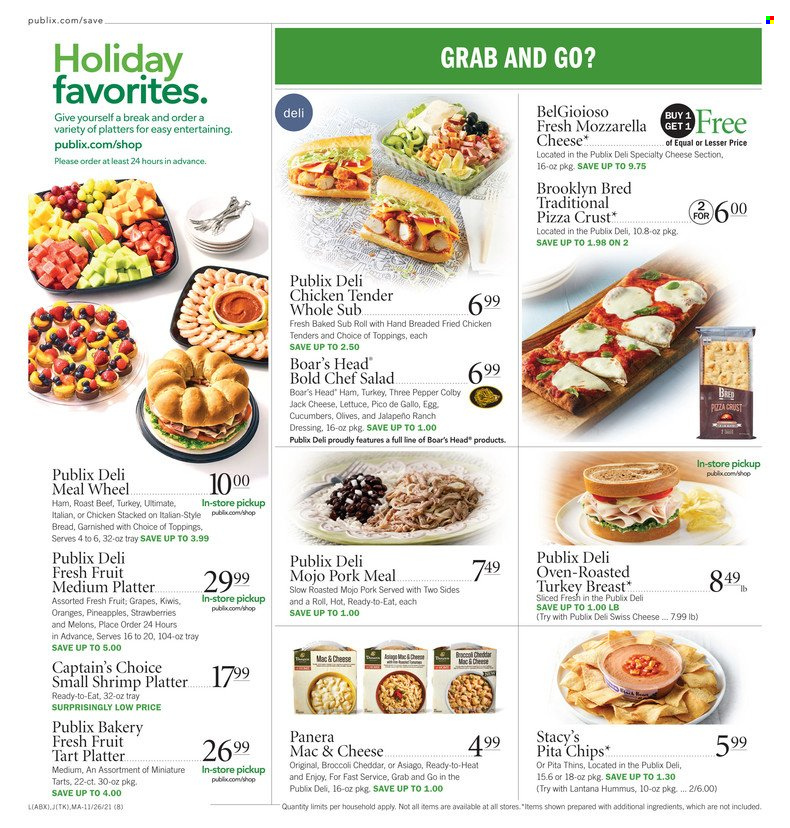 Publix ad - 11/26/2021 - 12/01/2021. Page 8