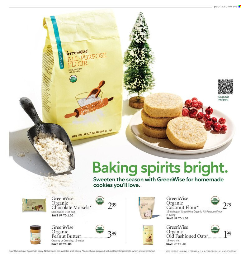Publix ad - 11/26/2021 - 12/01/2021. Page 1
