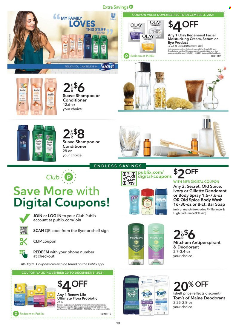 Publix ad - 11/20/2021 - 12/03/2021. Page 9