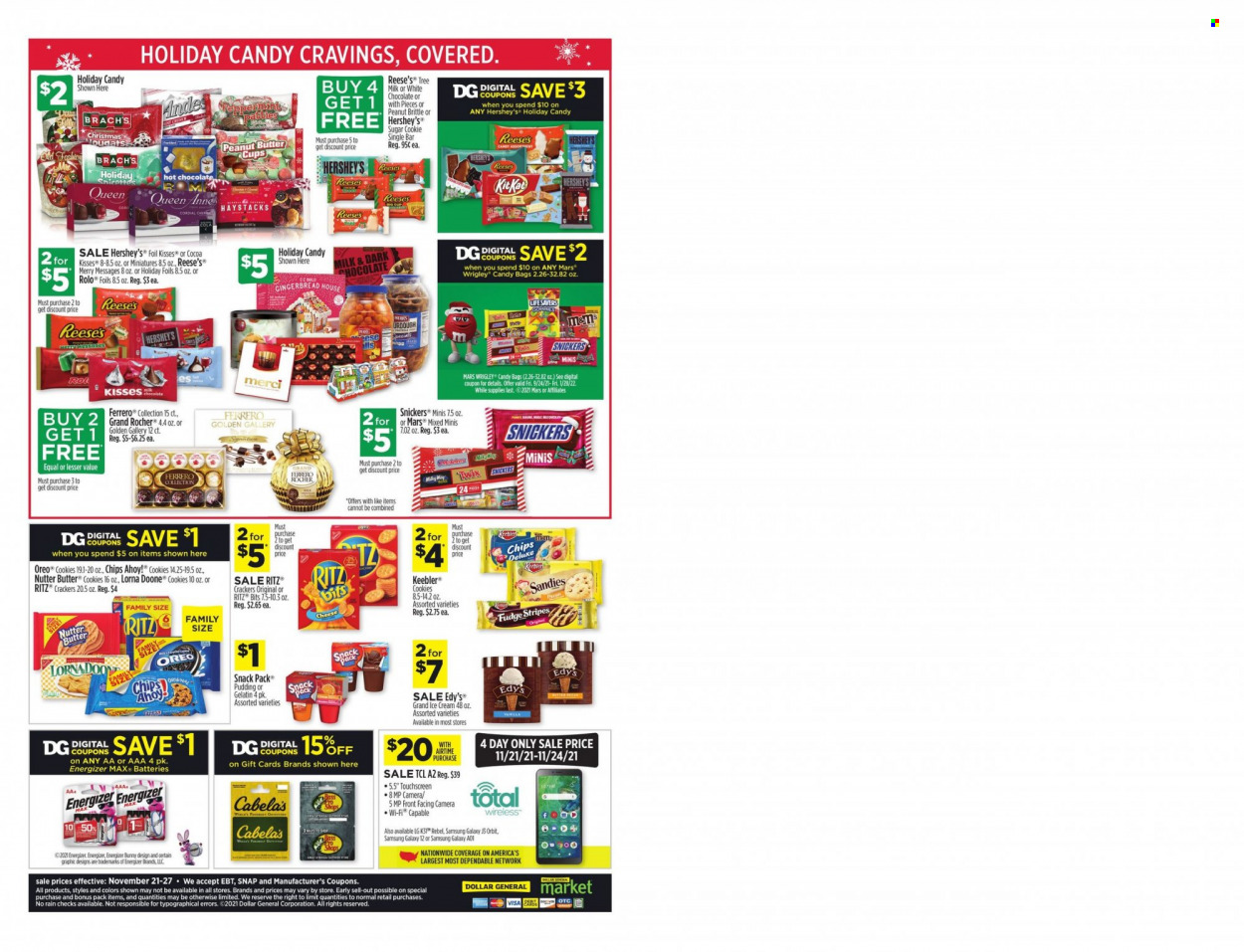 Dollar General ad - 11/21/2021 - 11/27/2021. Page 2