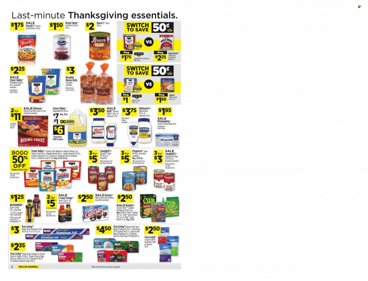Dollar General ad - 11/21/2021 - 11/27/2021. Page 3