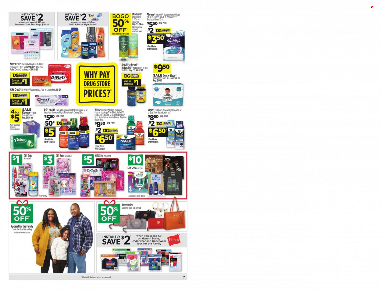 Dollar General ad - 11/21/2021 - 11/27/2021. Page 7