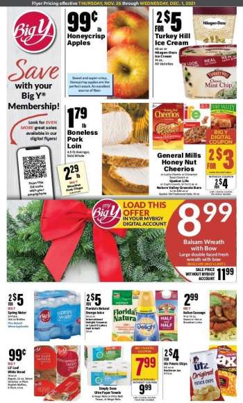 Big Y Flyer - 11/26/2021 - 12/01/2021.