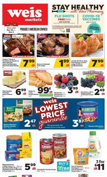 Weis Flyer - 11/26/2021 - 12/02/2021.