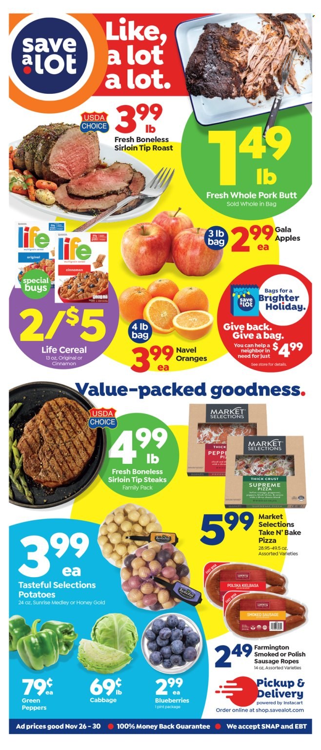 Save a Lot ad - 11/26/2021 - 11/30/2021. Page 1