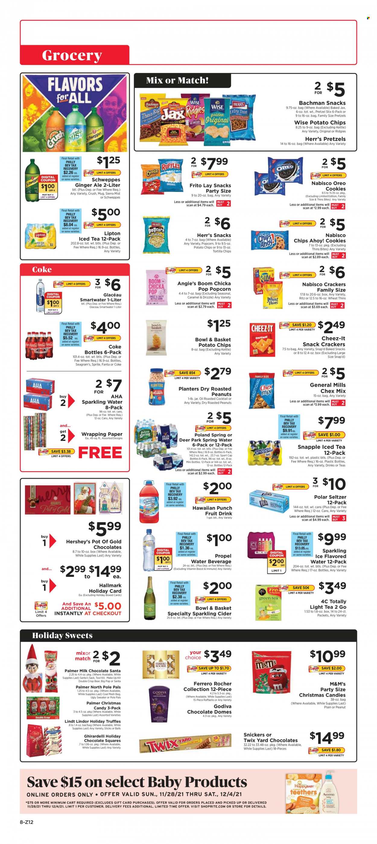 ShopRite ad - 11/28/2021 - 12/04/2021. Page 8