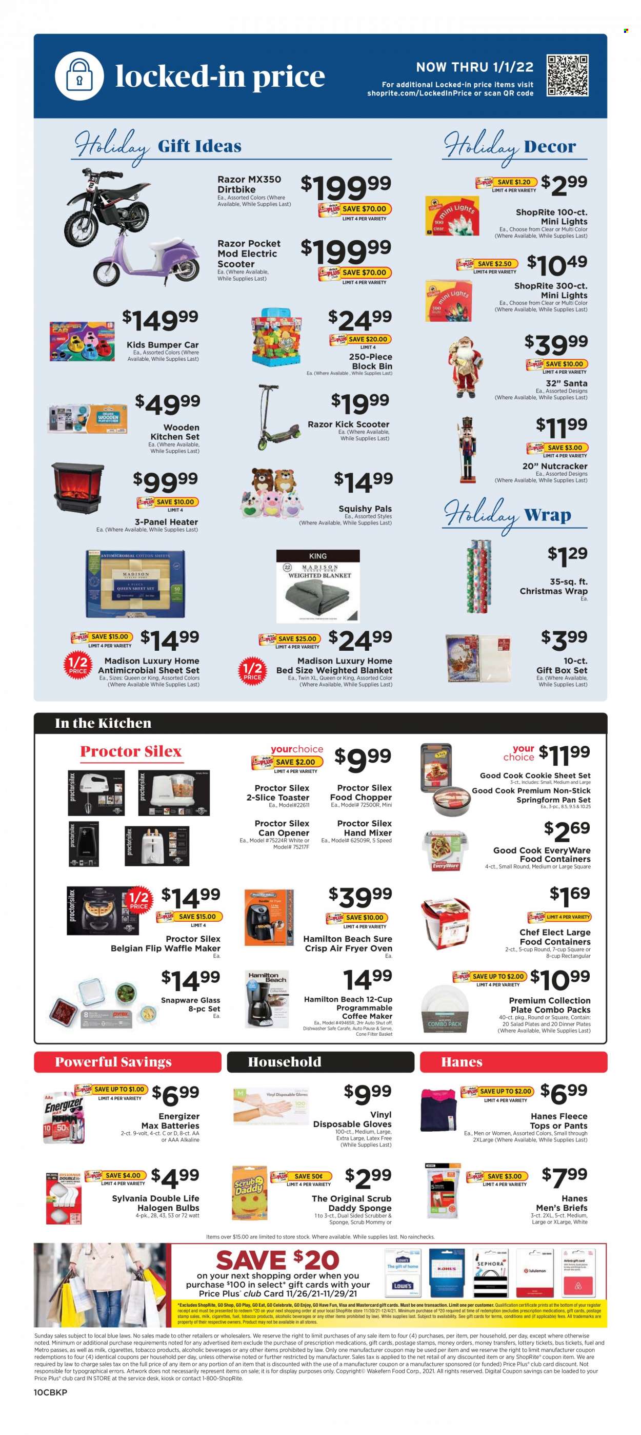 ShopRite ad - 11/28/2021 - 12/04/2021. Page 10