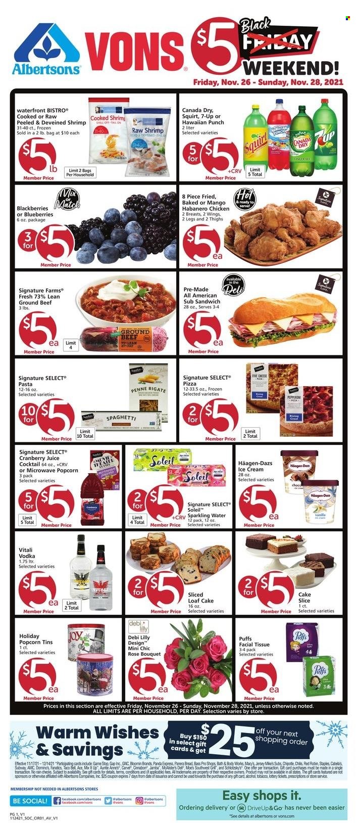 Vons ad - 11/26/2021 - 11/30/2021. Page 1