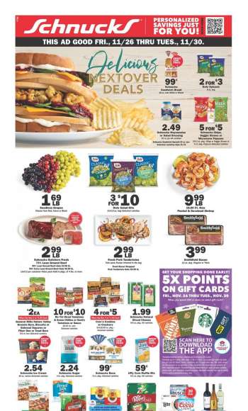 Schnucks Flyer - 11/26/2021 - 11/30/2021.