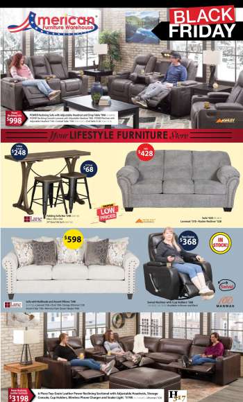 American Furniture Warehouse Flyer - 11/28/2021 - 12/04/2021.