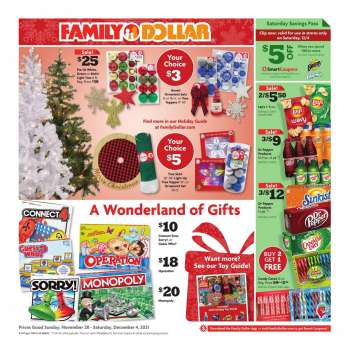 Family Dollar Flyer - 11/28/2021 - 12/04/2021.