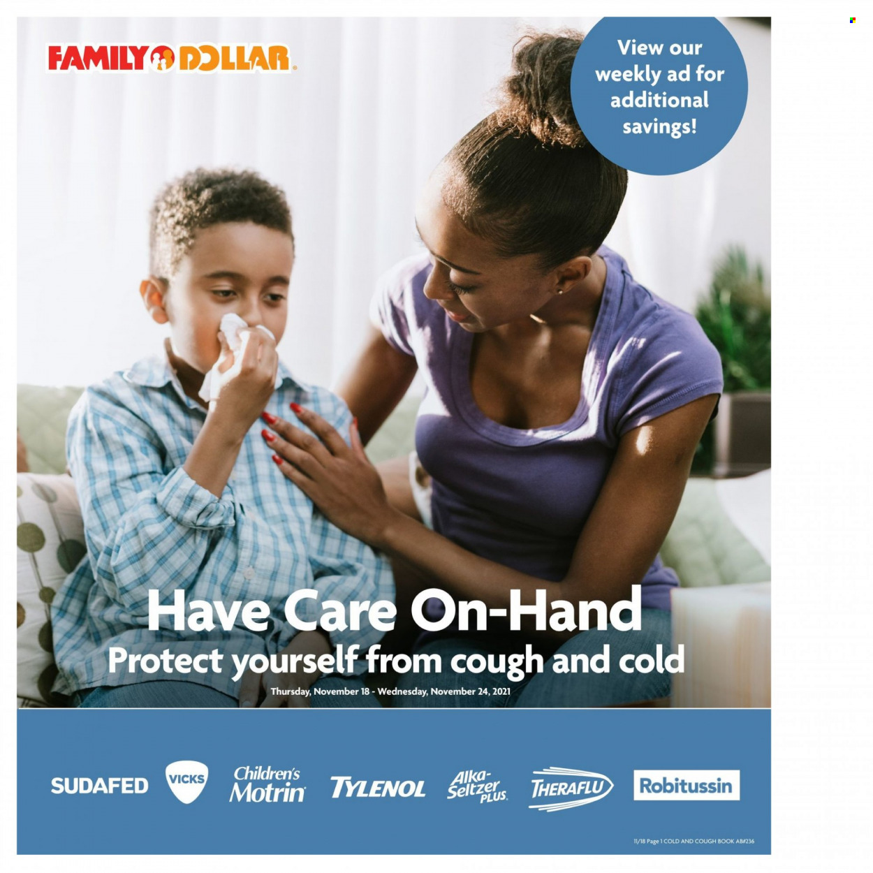 Family Dollar ad - 11/18/2021 - 12/26/2021. Page 1