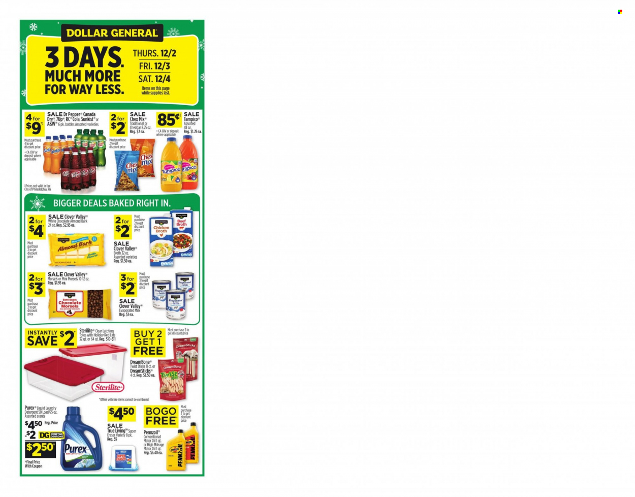 Dollar General ad - 11/28/2021 - 12/04/2021. Page 11