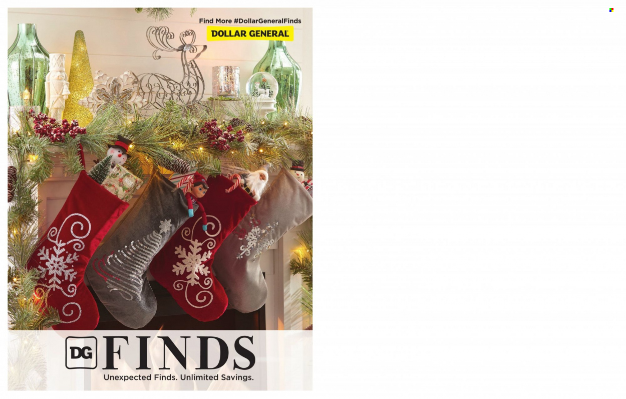 Dollar General ad - 11/26/2021 - 12/31/2021. Page 1