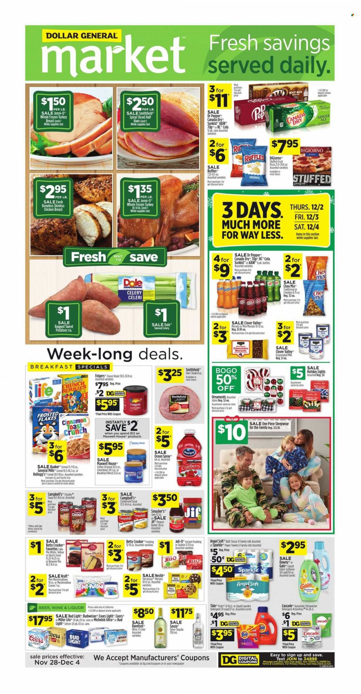 Dollar General ad - 11/28/2021 - 12/04/2021. Page 1