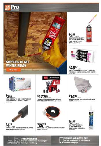 The Home Depot Ad From Mon October 4 2021 Page 1