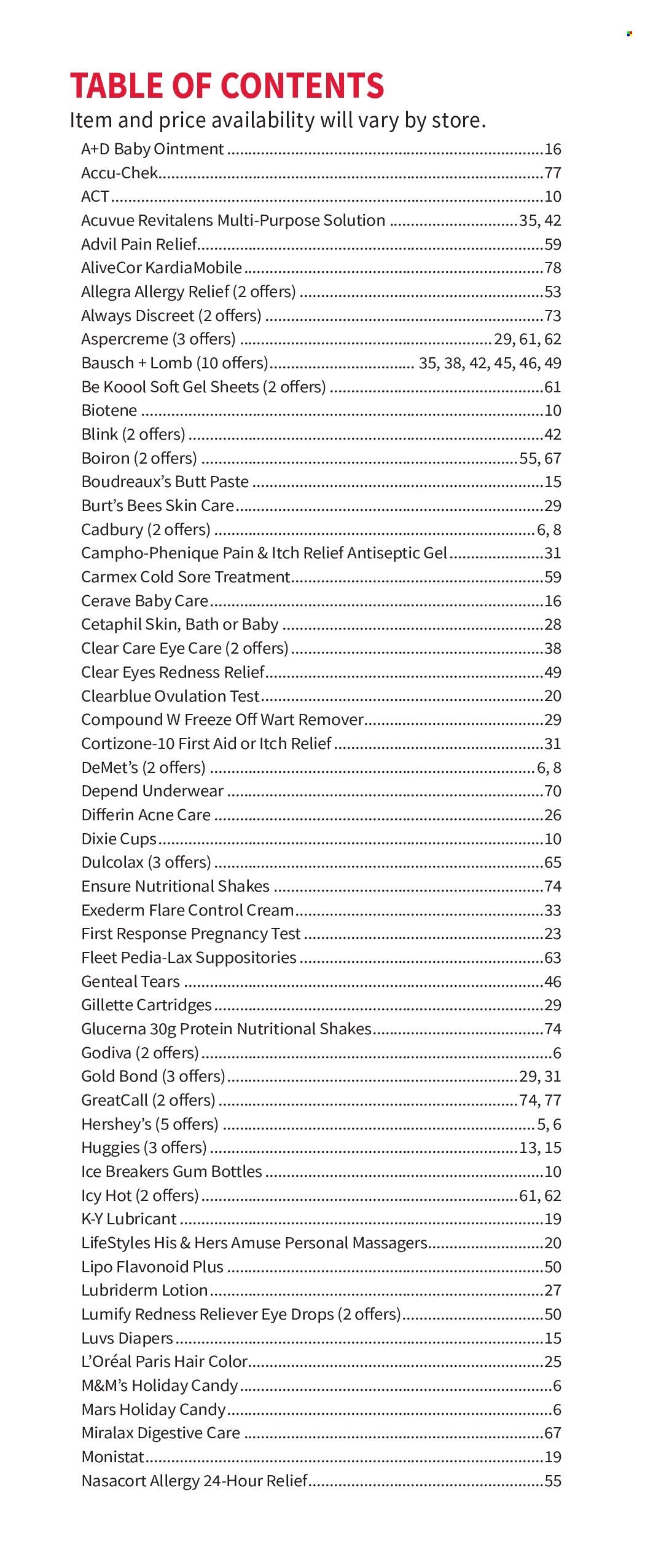 Walgreens ad - 11/28/2021 - 12/25/2021. Page 2