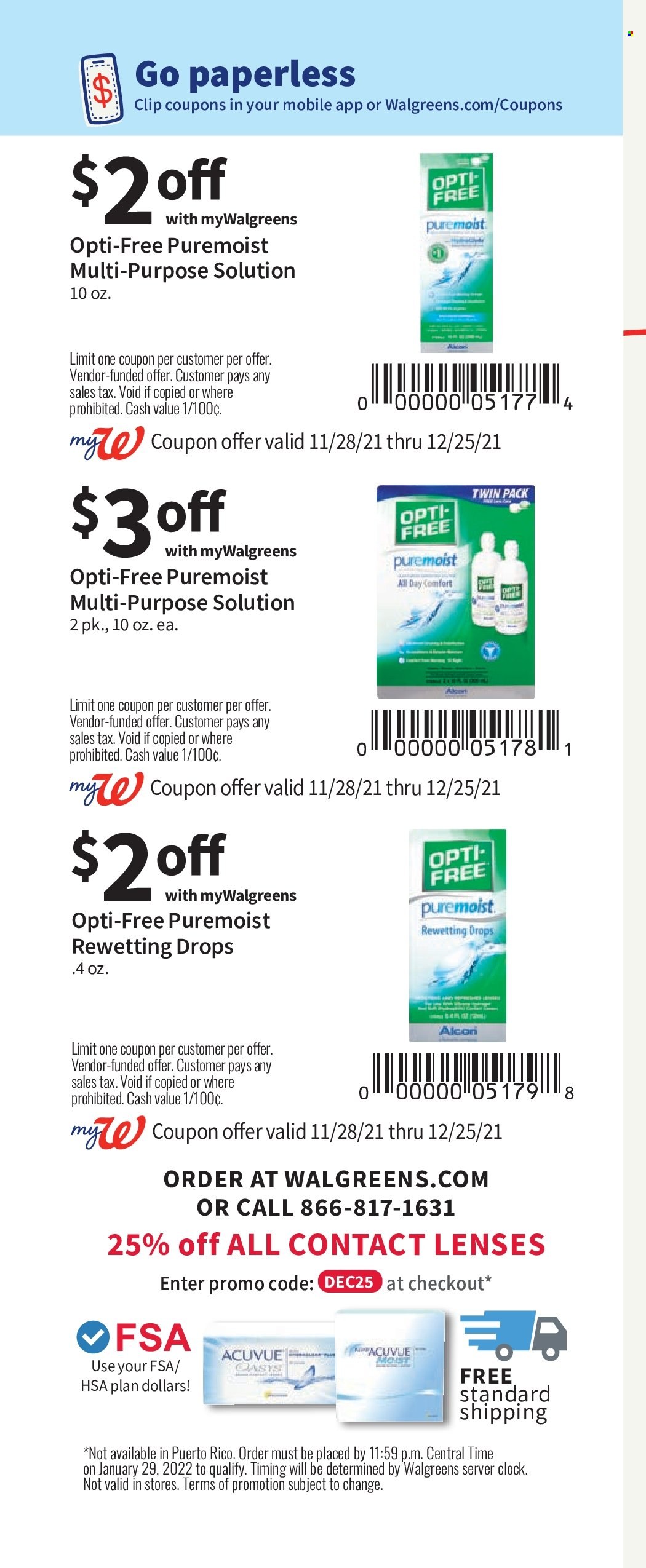 Walgreens ad - 11/28/2021 - 12/25/2021. Page 36