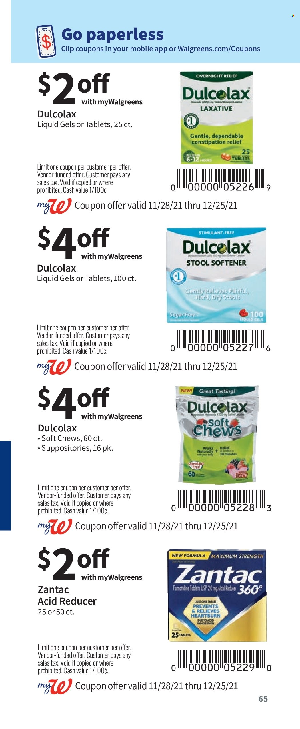 Walgreens ad - 11/28/2021 - 12/25/2021. Page 65