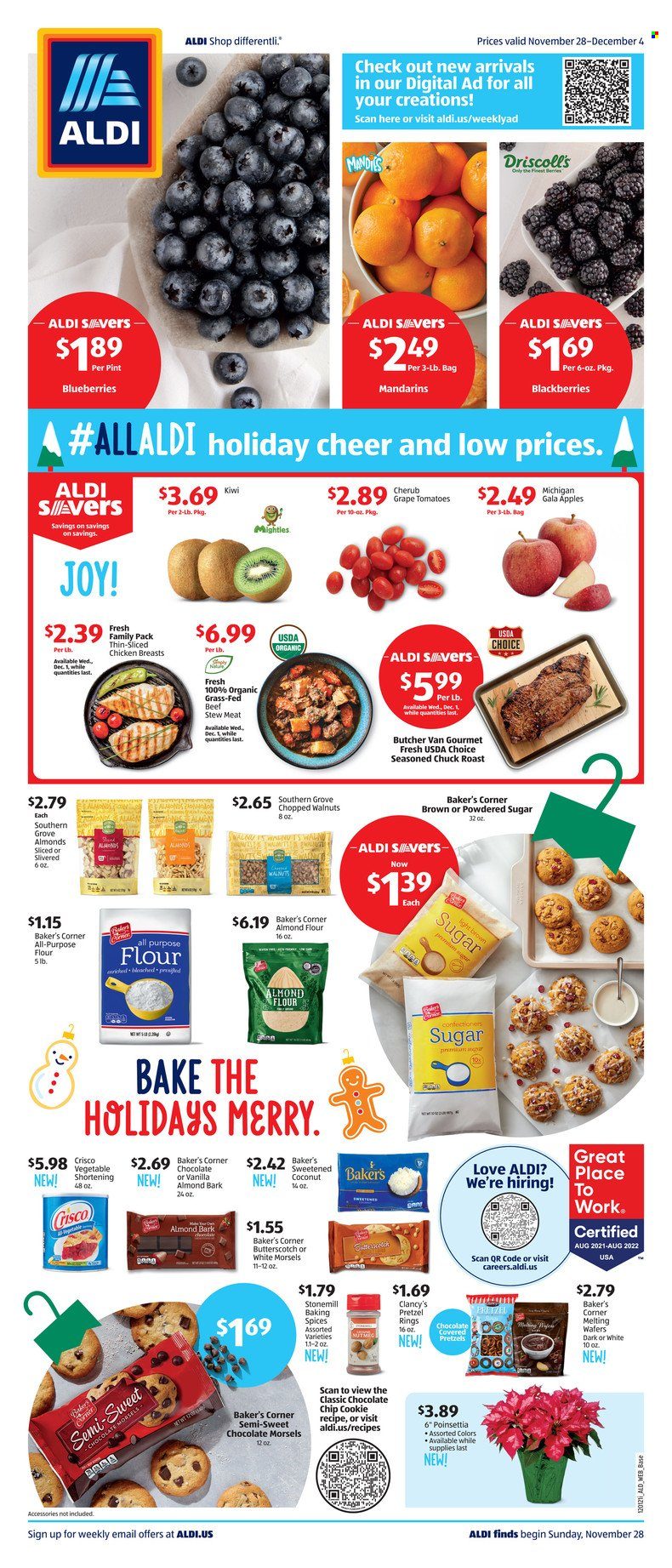 ALDI ad - 11/28/2021 - 12/04/2021. Page 1