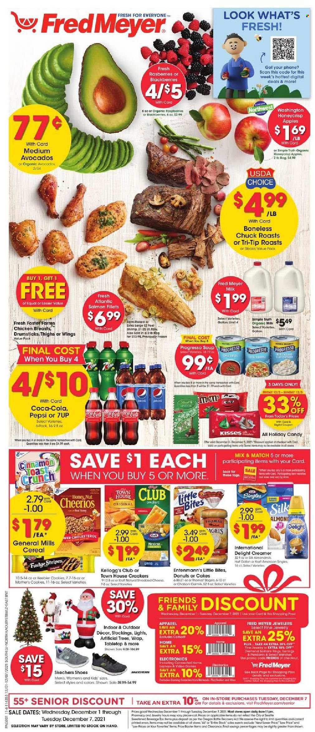 Fred Meyer ad - 12/01/2021 - 12/07/2021. Page 1