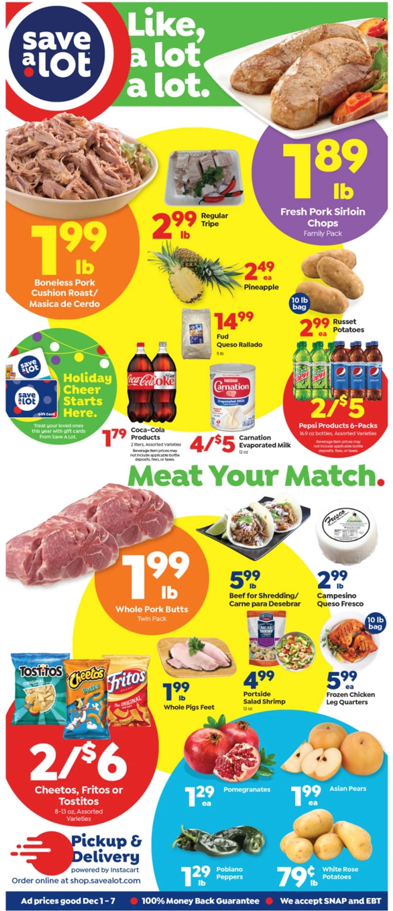 Save a Lot ad - 12/01/2021 - 12/07/2021. Page 1