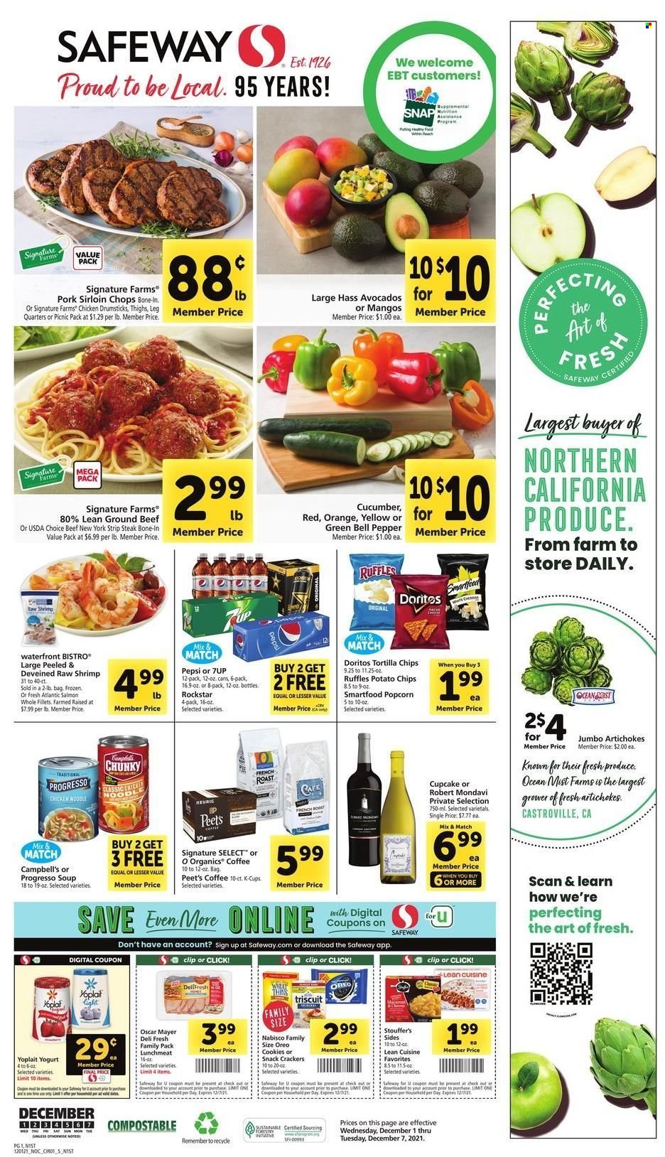 Safeway ad - 12/01/2021 - 12/07/2021. Page 1
