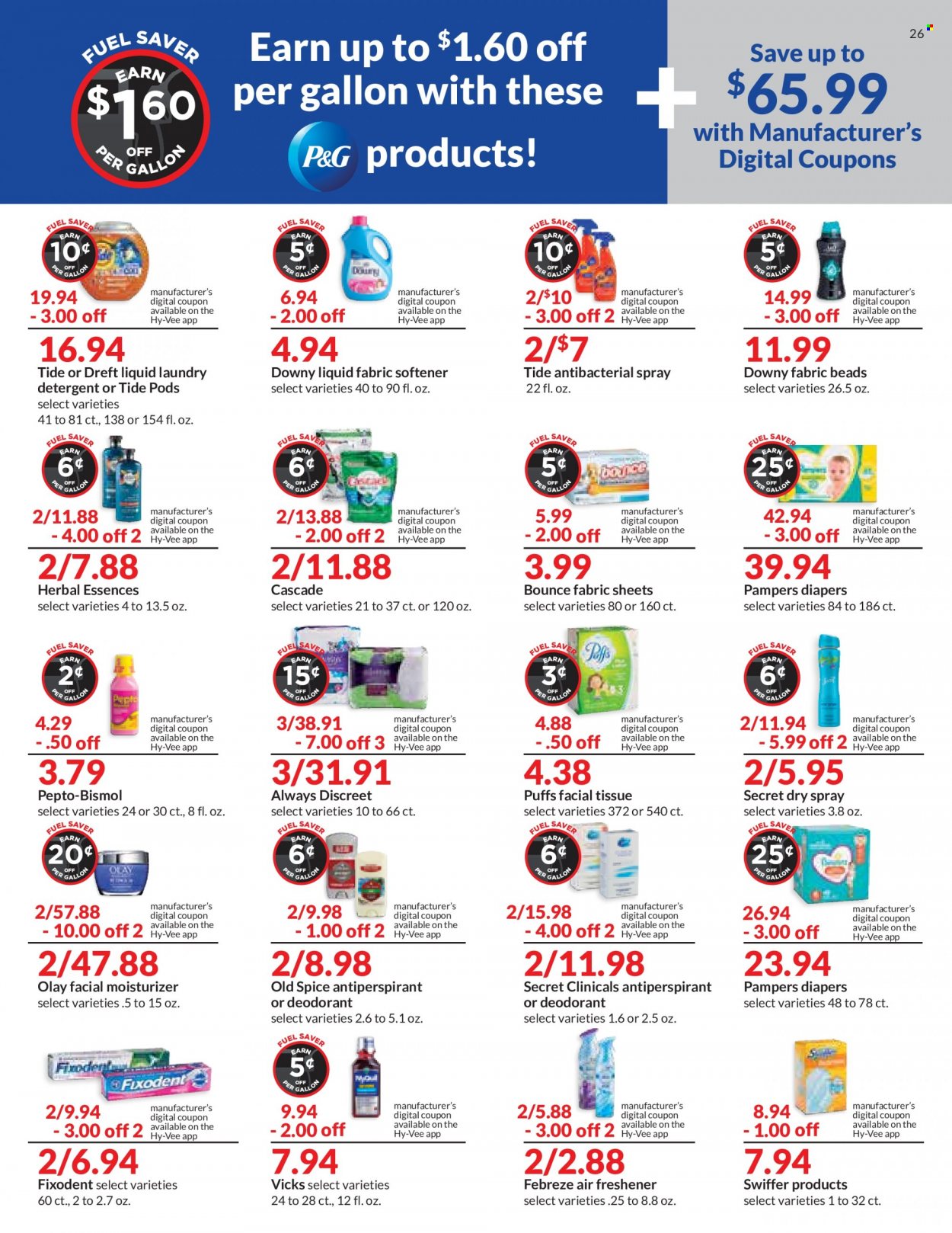 Hy-Vee ad - 12/01/2021 - 12/07/2021. Page 26