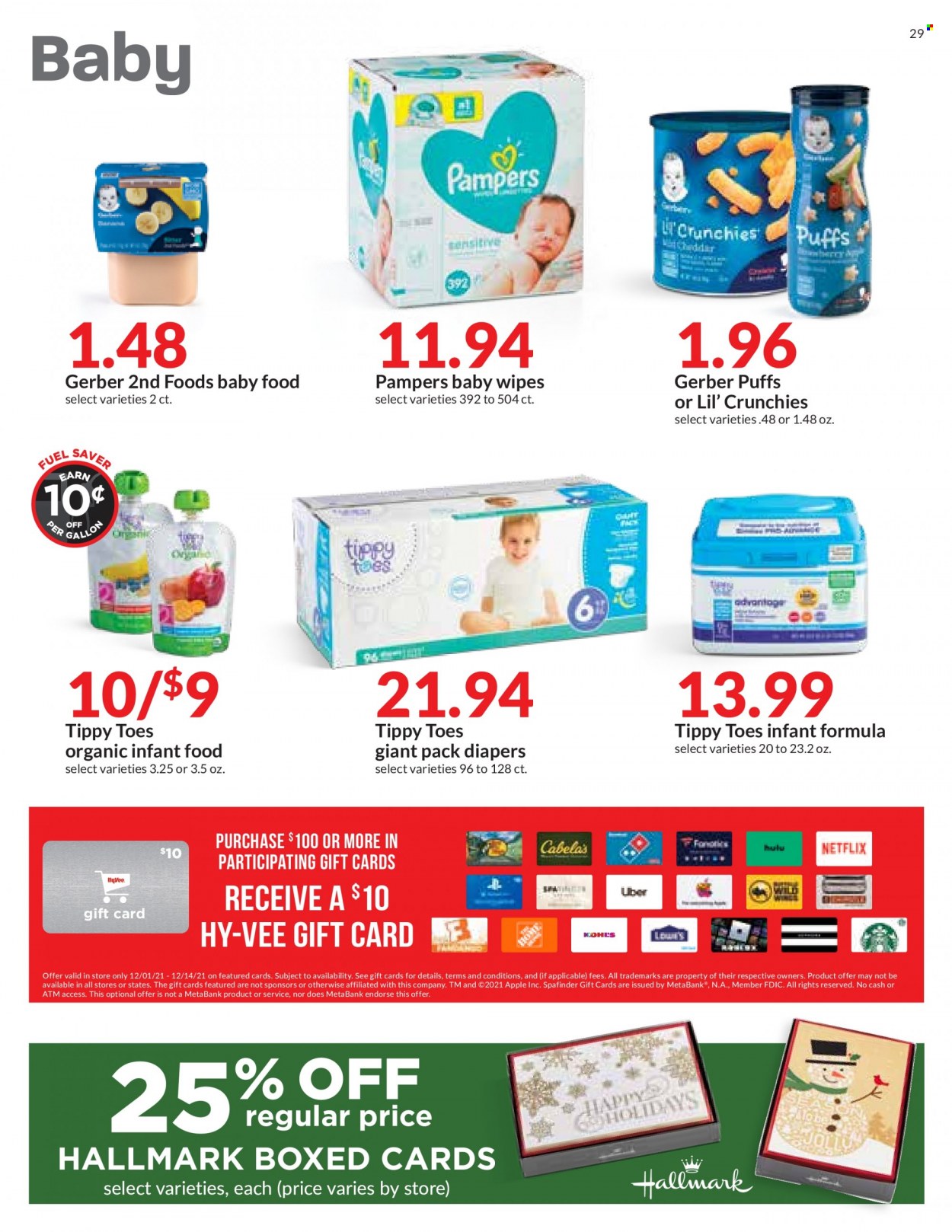 Hy-Vee ad - 12/01/2021 - 12/07/2021. Page 29