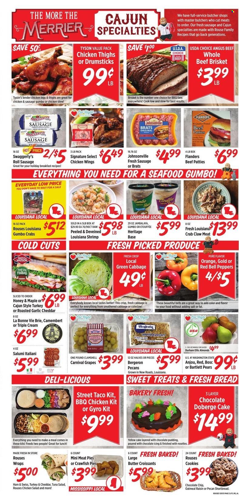 Rouses Markets ad - 12/01/2021 - 12/08/2021. Page 2