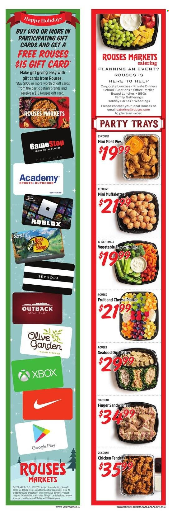 Rouses Markets ad - 12/01/2021 - 12/08/2021. Page 5