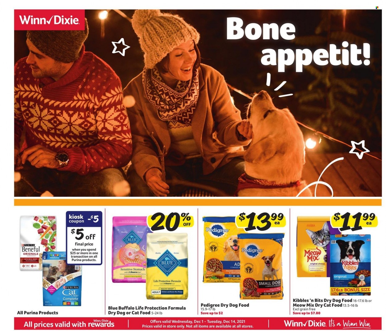Winn Dixie ad - 12/01/2021 - 12/14/2021. Page 1