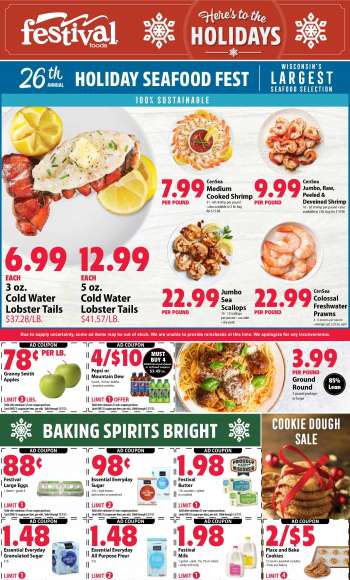 Festival Foods Flyer - 12/01/2021 - 12/07/2021.