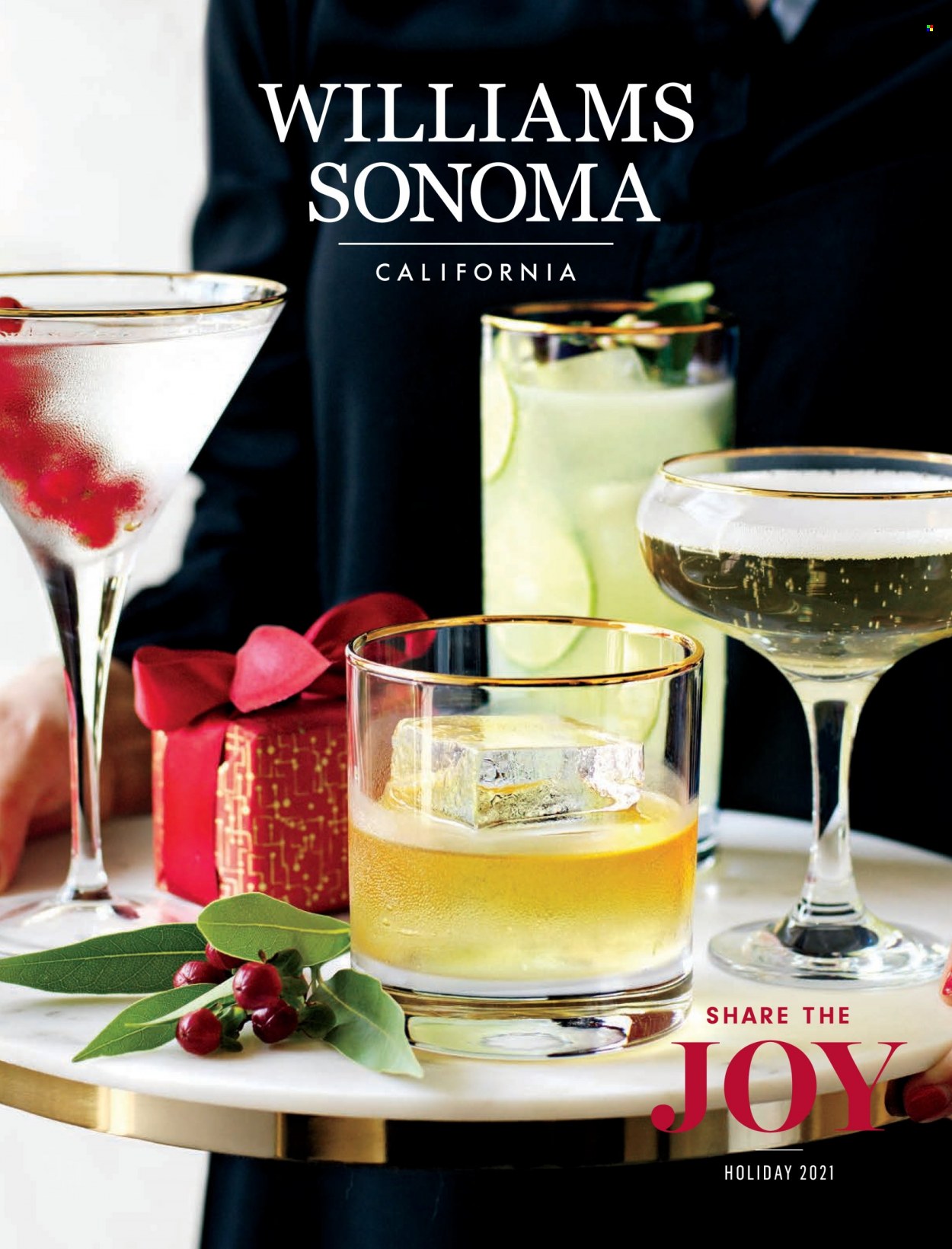 Williams-Sonoma Flyer  - 12/01/2021 - 12/30/2021. Page 1.