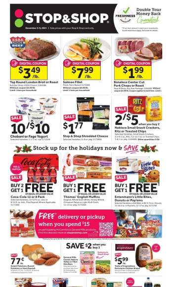 Stop & Shop Flyer - 12/03/2021 - 12/09/2021.