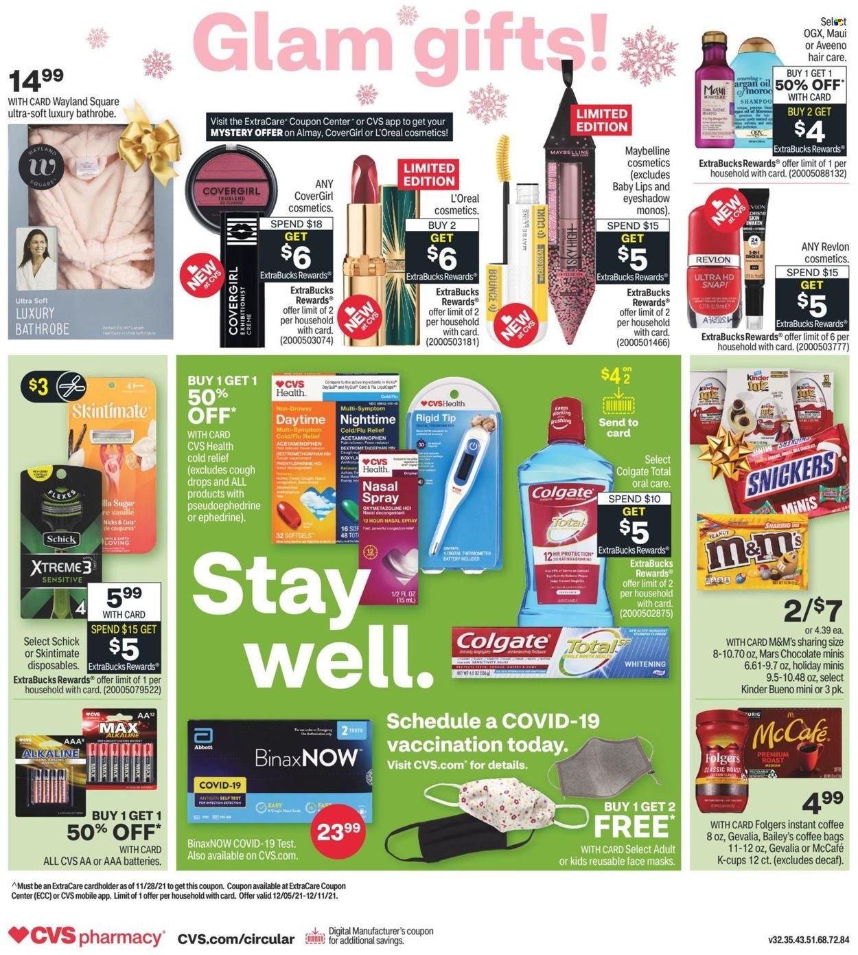 CVS Pharmacy ad - 12/05/2021 - 12/11/2021. Page 2