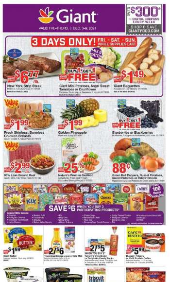 Giant Food Flyer - 12/03/2021 - 12/09/2021.