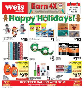Weis Flyer - 12/02/2021 - 01/06/2022.