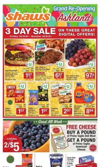 Shaw’s Flyer - 12/03/2021 - 12/09/2021.
