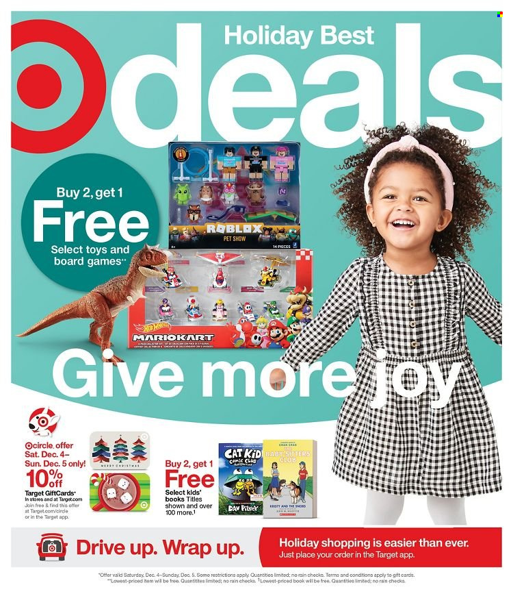Target ad - 12/05/2021 - 12/11/2021. Page 1