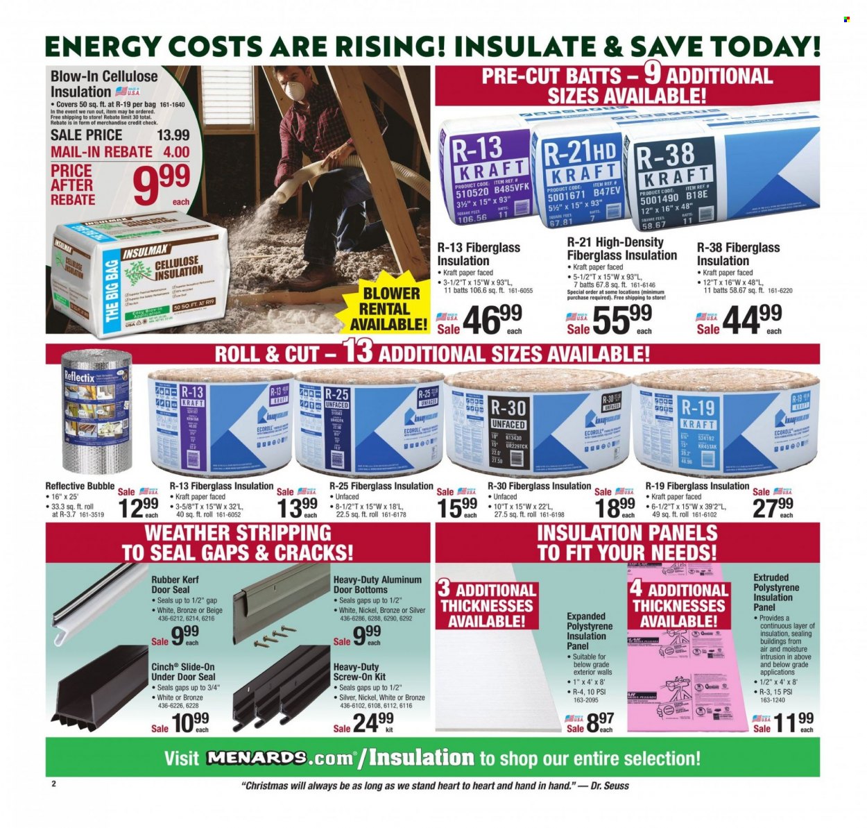 Menards ad - 11/30/2021 - 12/12/2021. Page 2