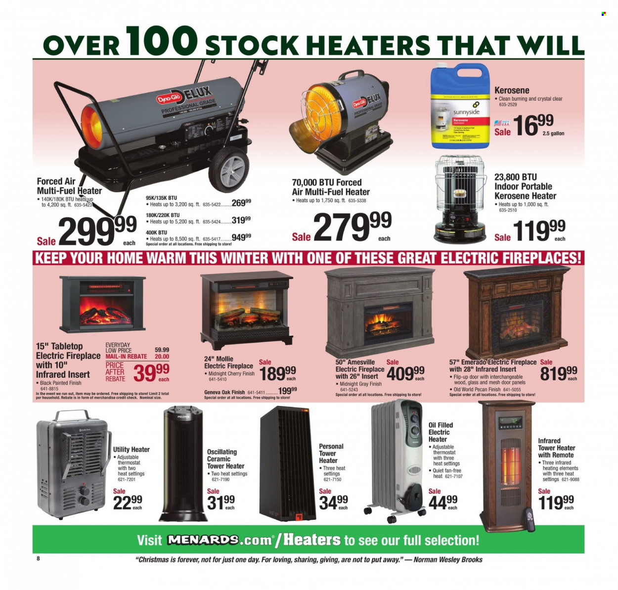 Menards ad - 11/30/2021 - 12/12/2021. Page 9