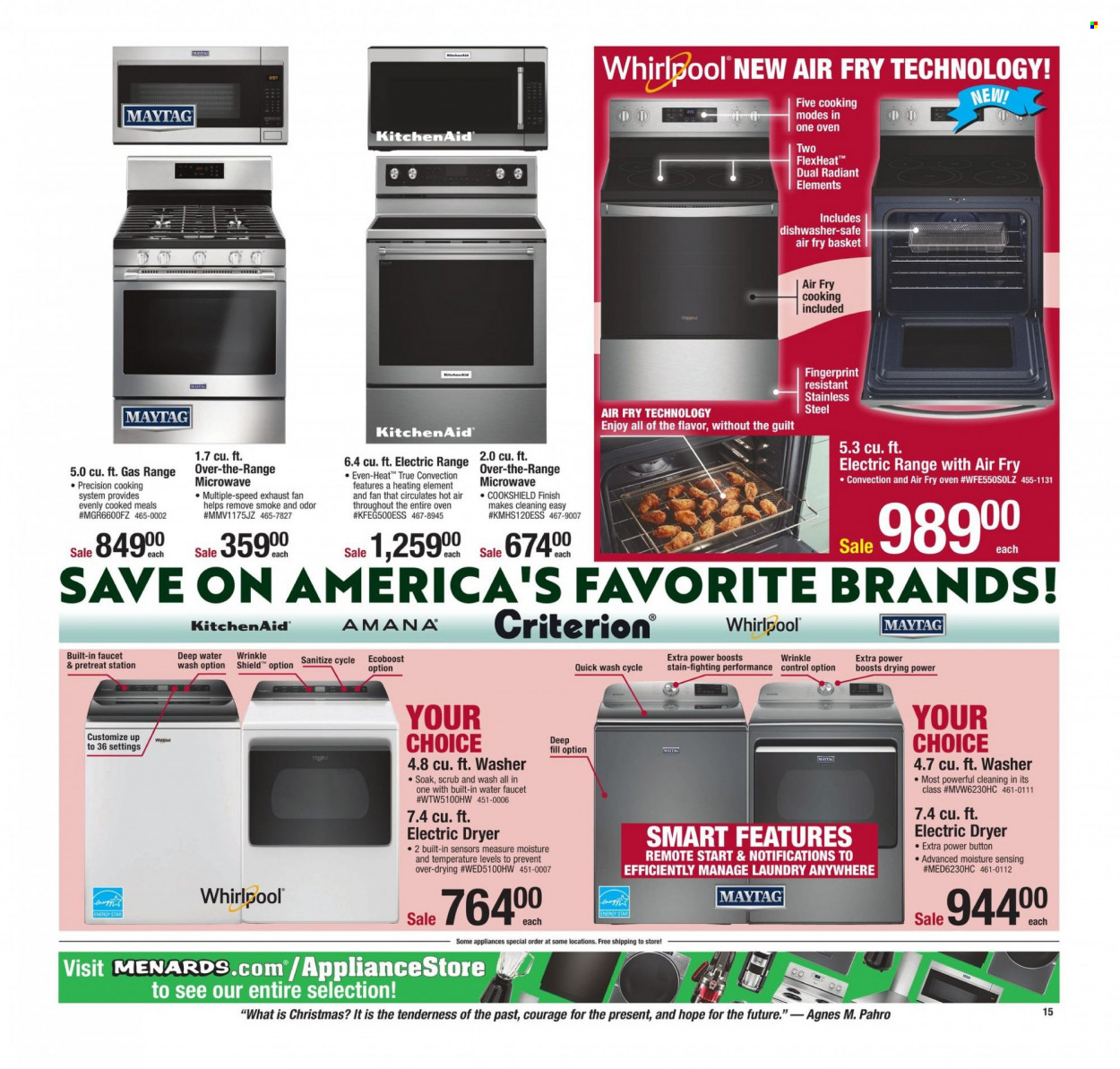 Menards ad - 11/30/2021 - 12/12/2021. Page 16