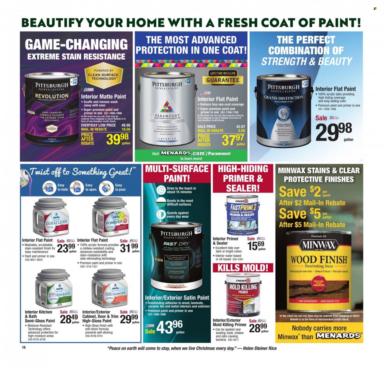 Menards ad - 11/30/2021 - 12/12/2021. Page 17