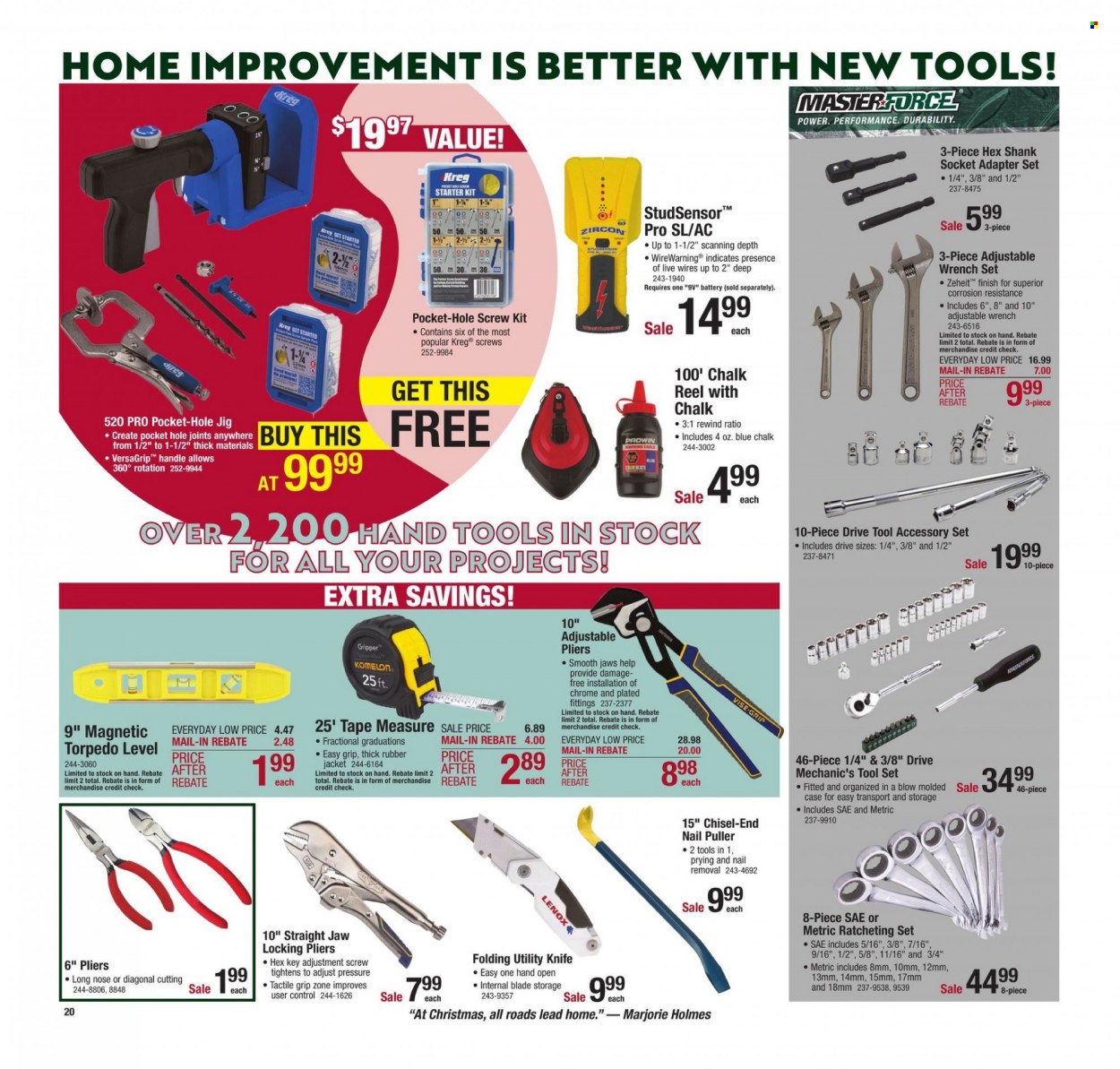 Menards ad - 11/30/2021 - 12/12/2021. Page 22