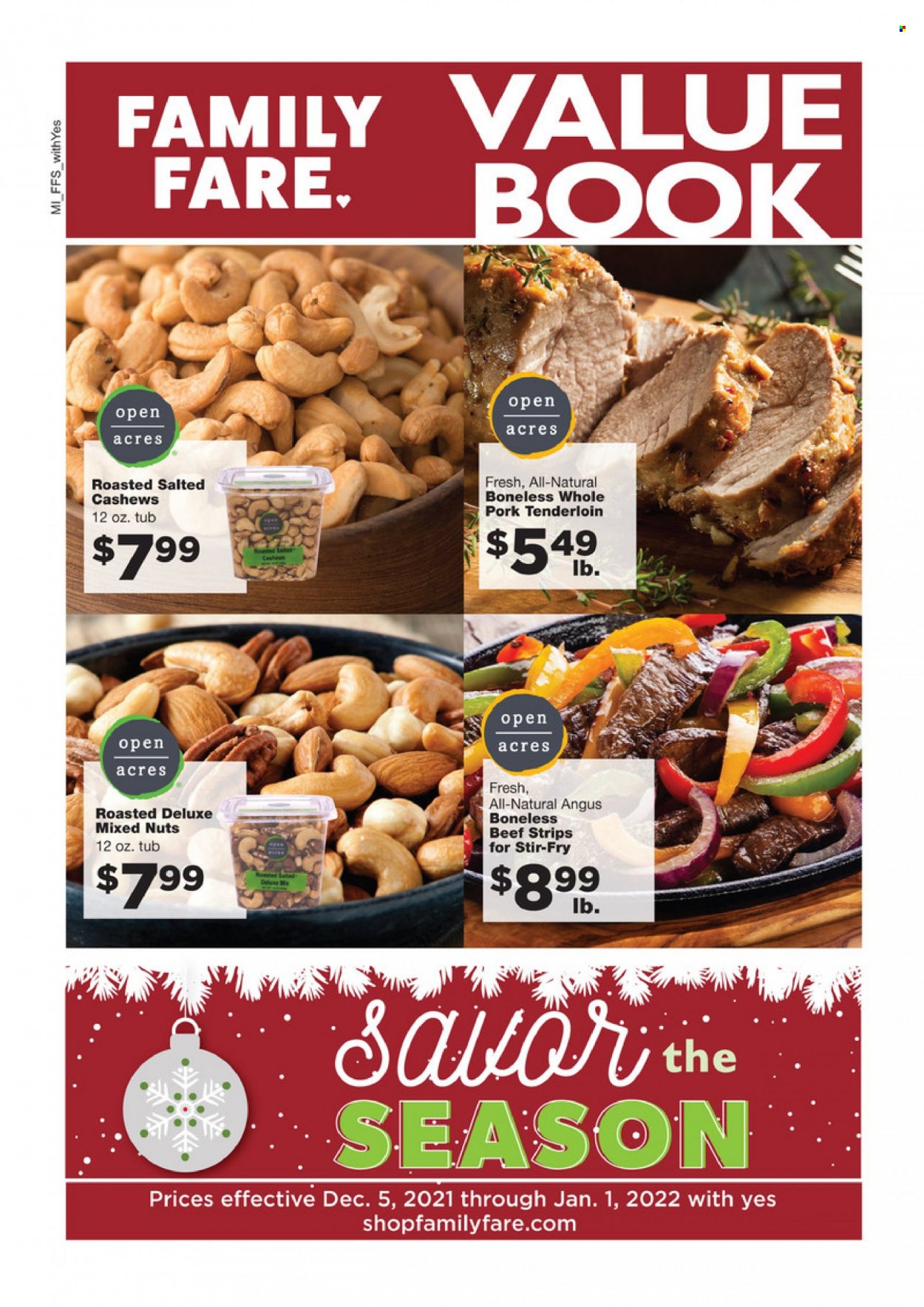 Family Fare ad - 12/05/2021 - 01/01/2022. Page 1