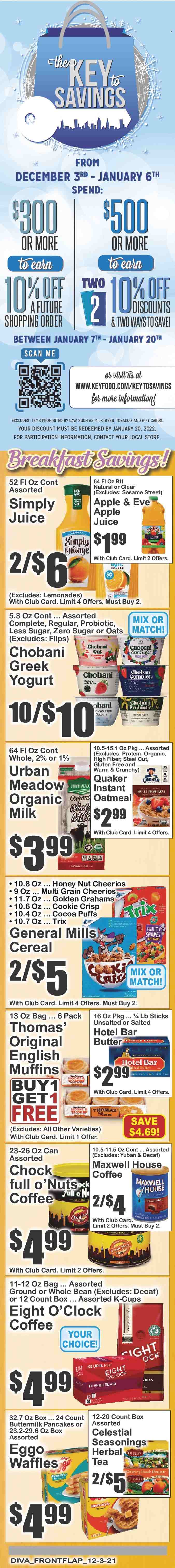 Key Food ad - 12/03/2021 - 12/09/2021. Page 7