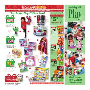Family Dollar Flyer - 12/05/2021 - 12/11/2021.