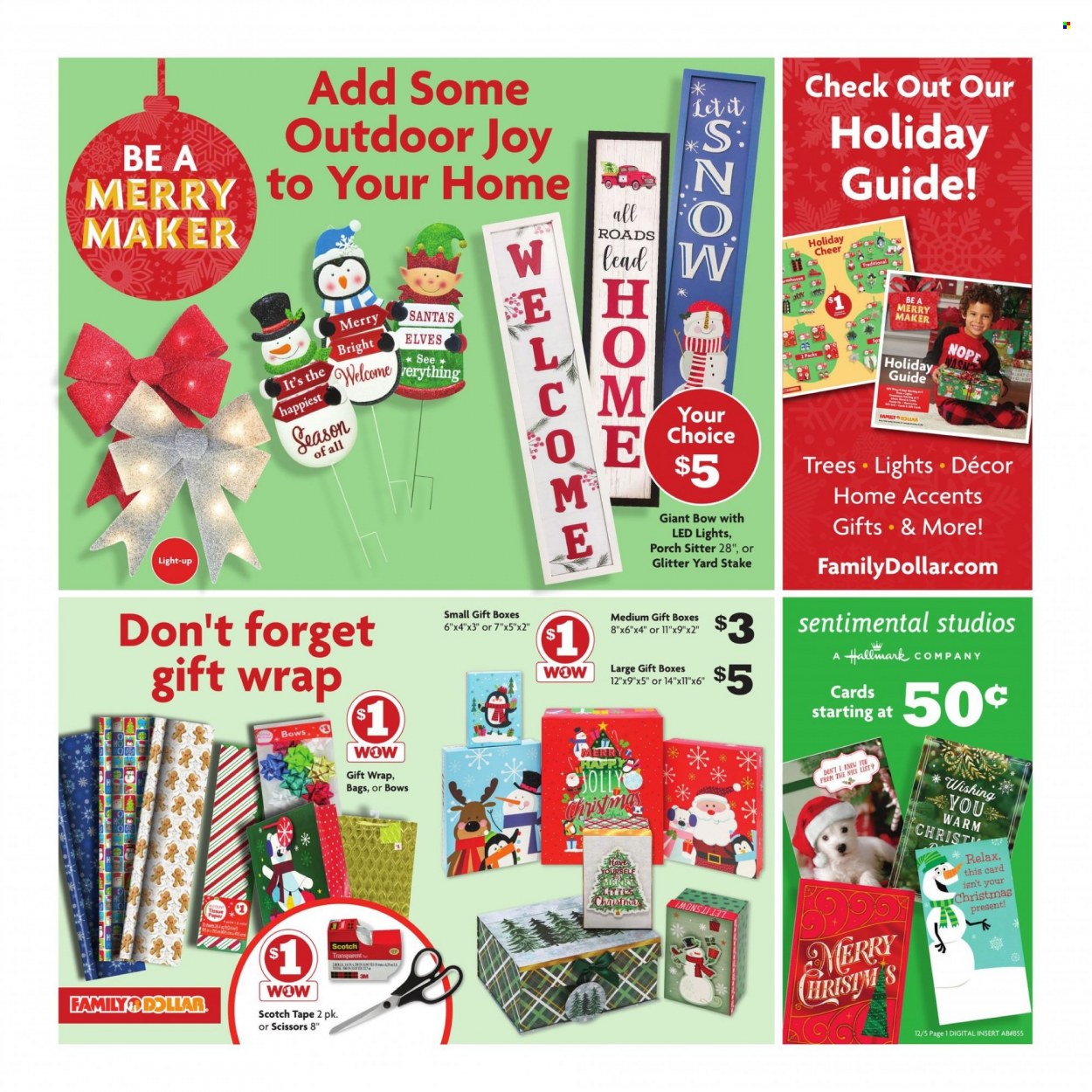 Family Dollar ad - 12/05/2021 - 12/11/2021. Page 9